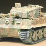 Tamiya German Heavy Tiger I Late Ver harcjármű makett Újdonság