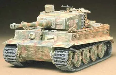 Tamiya German Heavy Tiger I Late Ver harcjármű makett Újdonság