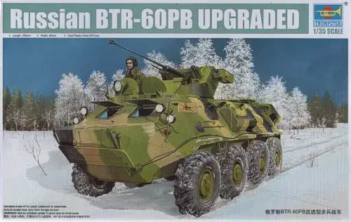 Trumpeter BTR-60PB Upgraded műanyag makett Szuper akció