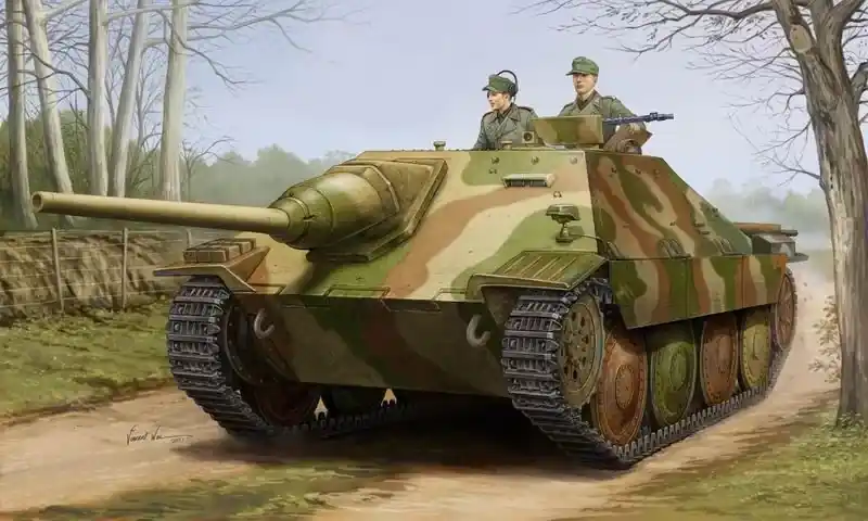 Legkelendőbb Trumpeter German Jagdpanzer 38(t) STARR harcjármű makett
