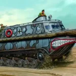 Ne maradj le Hobby Boss German Land-Wasser-Schlepper (LWS) Medium makett