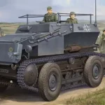 Hobby Boss German Sd.Kfz.254 Tracked Armoured car makett Gyors szállítás