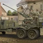 Biztonságos fizetés Hobby Boss GMC Bofors 40mm Gun makett