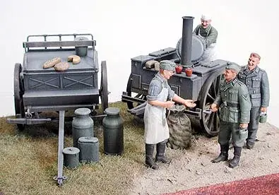 Biztonságos fizetés Tamiya German Field Kitchen Scenery dioráma / makett kiegészítő