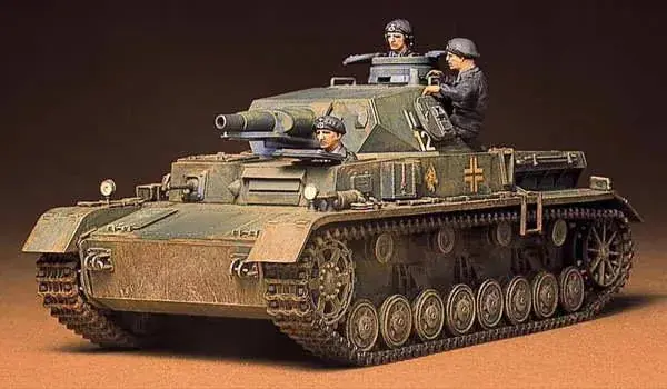 Tamiya German Pzkpw IV AusfD harcjármű makett Újdonság