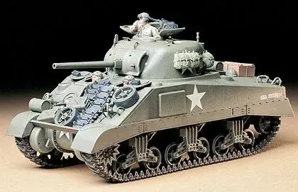 Ne maradj le Tamiya U.S. Medium Tank M4 Sherman Early harcjármű makett