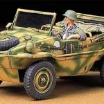 Tamiya Schwimmwagen Type 166 katonai jármű makett Újdonság