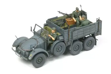 Újdonság Tamiya German 6x4 Truck Krupp Protze katonai jármű makett