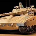 Árcsökkenés Tamiya Israeli Merkava MBT harcjármű makett