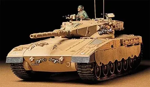 Árcsökkenés Tamiya Israeli Merkava MBT harcjármű makett