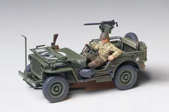 Tamiya US JEEP WILLYS 1/4 TON katonai jármű makett Olcsó
