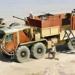 Expressz kézbesítés Italeri HEMTT Gun Truck makett