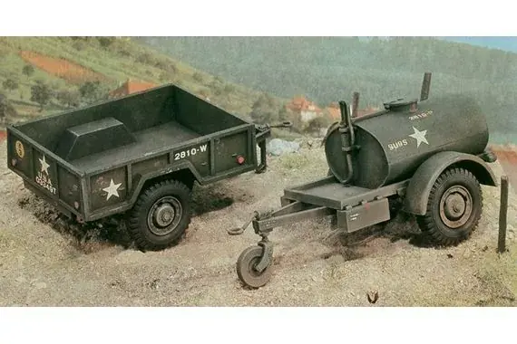 Italeri TankTrailer+M101 KargoTrailer makett Vedd meg online