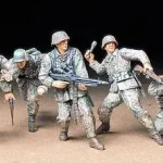 Nézd meg most Tamiya German Front-Line Infantrymen katonai figura készlet