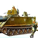 Tamiya US M113 Arm.Cavalry Assault Veh.(3) harcjármű makett Olcsóbb