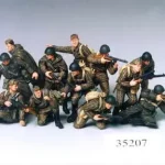 Tamiya Russian Army Assault Infantry katonai figura készlet Biztonságos fizetés