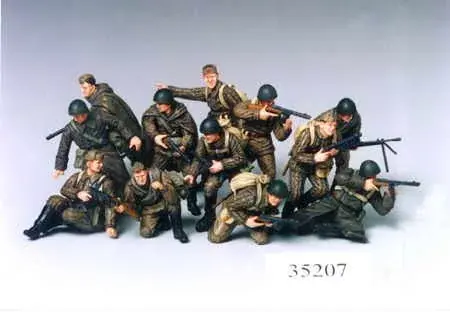 Tamiya Russian Army Assault Infantry katonai figura készlet Biztonságos fizetés