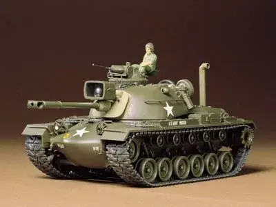 Tamiya U.S. M48A3 Patton katonai jármű makett Olcsóbb