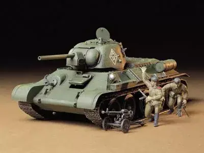 Tamiya Russian T-34/76 Ch katonai jármű makett Ne maradj le
