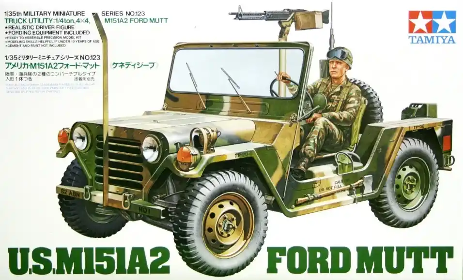 Kedvezményes ár Tamiya U.S. M151A2 Ford Mutt katonai jármű makett