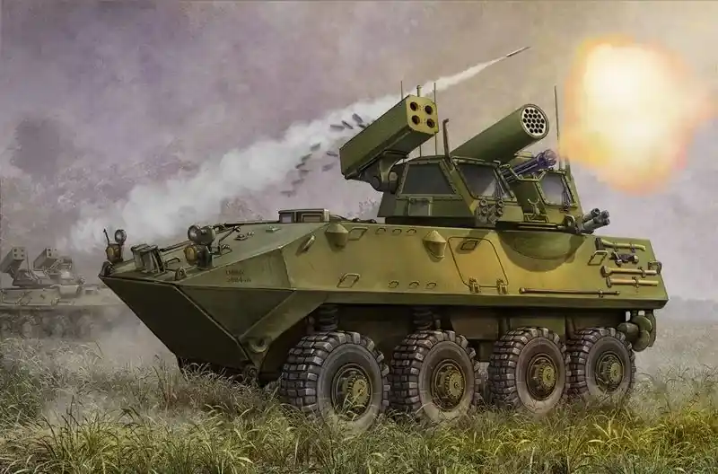 Trumpeter USMC LAV-AD Air Defense páncélozott harcjármű makett Legjobb ár