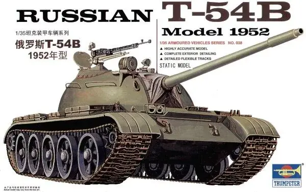 Trumpeter Russischer Panzer T-54B harckocsi makett Kiárusítás