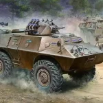 Expressz szállítás Hobby Boss M706 Commando Armored Car Product Improved makett