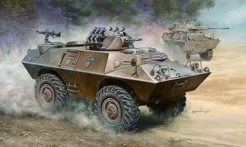 Expressz szállítás Hobby Boss M706 Commando Armored Car Product Improved makett