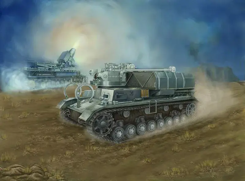 Hobby Boss German Munitionsschlepper Pz.Kpfw. IV Ausf. F makett Alacsony ár
