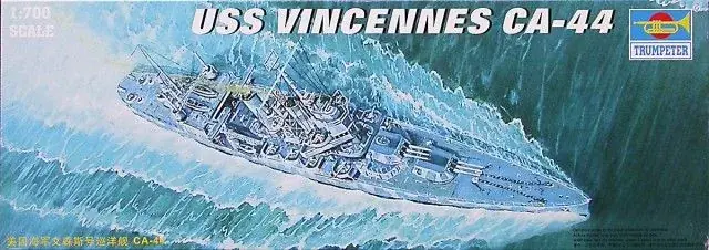 Csak ma Trumpeter USS Vincennes CA-44 hajó makett