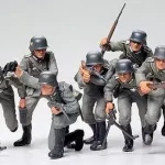 Biztonságos fizetés Tamiya German Assault Troops katonai figura készlet