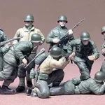 Tamiya U.S. Infantry Eur Theater Kit katonai figura készlet Csak ma