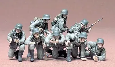 Tamiya German Panzer Grenadiers Kit harcjármű makett Biztonságos fizetés