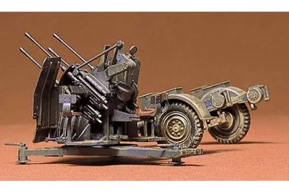 Tamiya German 2cm Flakvierling 38 tüzérségi makett / készlet Legjobb ár