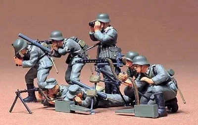Tamiya German Machine Gun Troops Kit katonai figura készlet Ne maradj le
