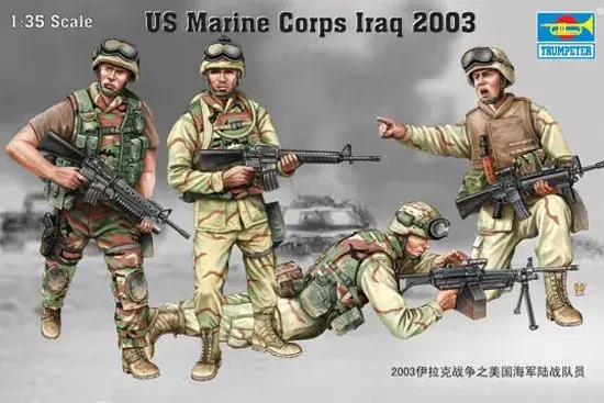 Trumpeter US Marine Corps Irak 2003 figura készlet Legjobb ár