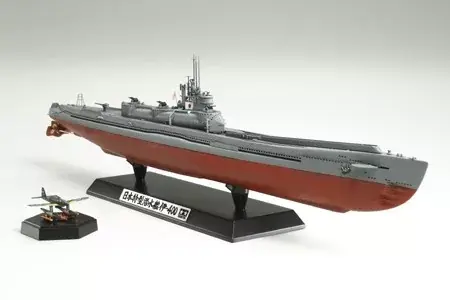 Utolsó esély Tamiya Japanese Navy Submarine I-400 tengeralattjáró makett