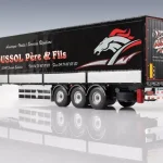 Italeri Cargo Trailer makett Akciós ár