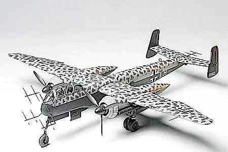 Tamiya Heinkel He219 Uhu repülőgép makett Újdonság