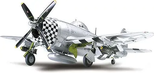 Vásárlói kedvenc Tamiya P-47D Thunderbolt Bubbletop repülőgép makett