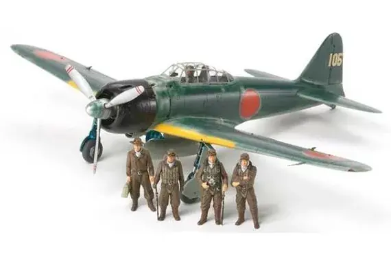 Biztonságos fizetés Tamiya Mitsubishi A6M3/3a repülőgép makett
