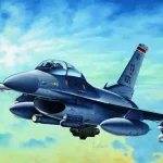 Expressz szállítás Italeri F-16 C/D NIGHT FALCON makett