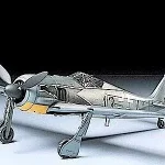 Szuper akció Tamiya FW190 A-3 Focke-Wulf repülőgép makett