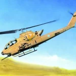 Prémium Hobby Boss AH-1F Cobra Attack Helicopter makett