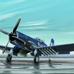 Kiárusítás Italeri Corsair F-4U/4B makett