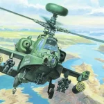 Vásárlói kedvenc Italeri AH-64 D Apache Longbow makett