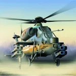 Italeri A-129 Mangusta makett Gyors szállítás