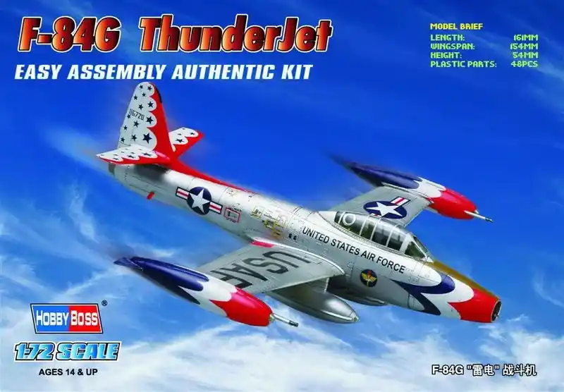 Hobby Boss American F-84G ‘ThunderJet‘ makett Legnépszerűbb