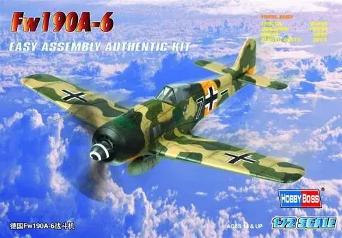 Hobby Boss Germany Fw190A-6 Fighter makett Korlátozott ajánlat