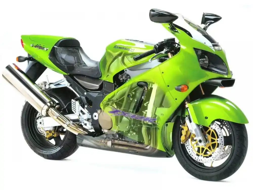 Tamiya Kawasaki Ninja ZX-12R motorkerékpár makett Gyors szállítás